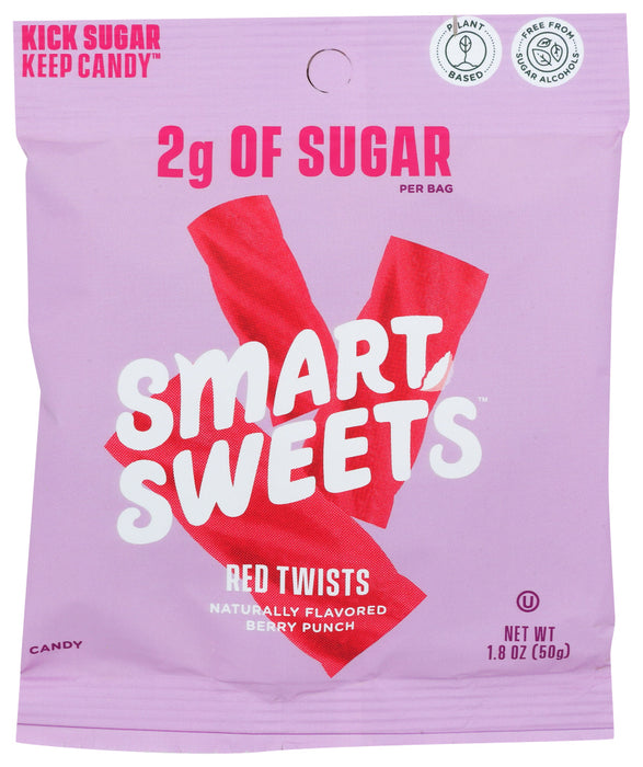 SMARTSWEETS: Red Twists, 1.8 oz