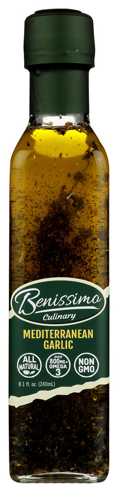 BENISSIMO: Mediterranean Garlic Oil, 8.1 oz