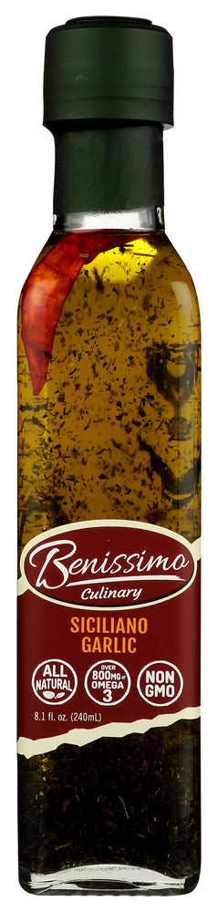 BENISSIMO: Siciliano Garlic Oil, 8.1 oz