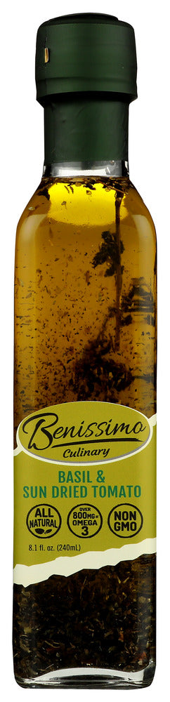 BENISSIMO: Basil Sun Dried Tomato, 8.1 oz