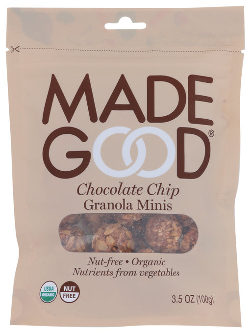 MADEGOOD: Chocolate Chip Granola Pouch, 3.5 oz