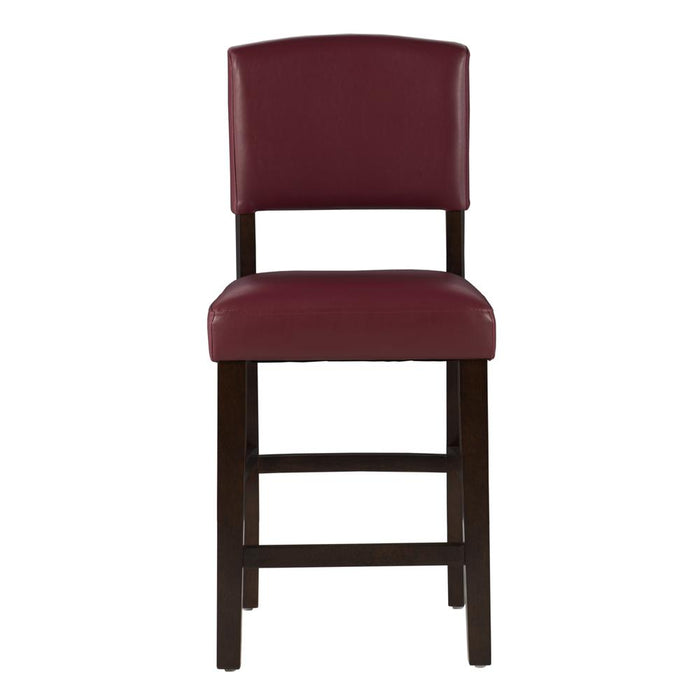 Monaco Counter Stool Red 24