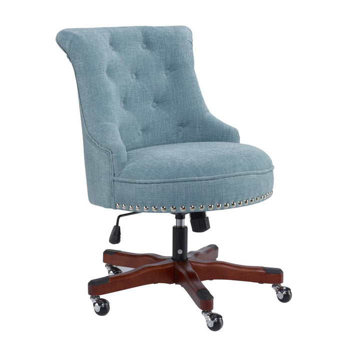 Sinclair Office Chair, Aqua