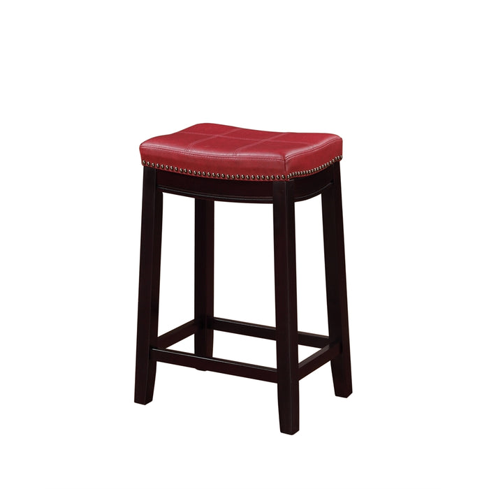 Claridge Red Counter Stool