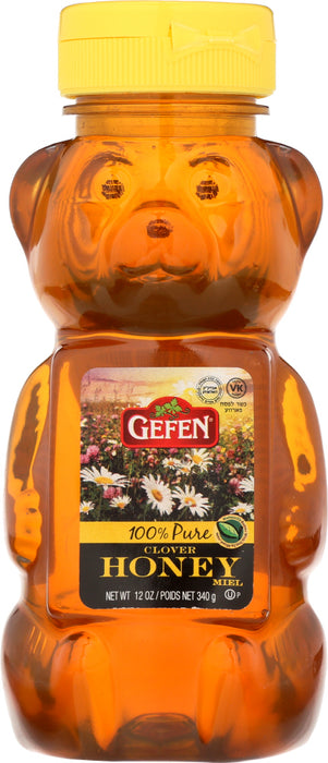 GEFEN: Fancy Clover Honey, 12 oz