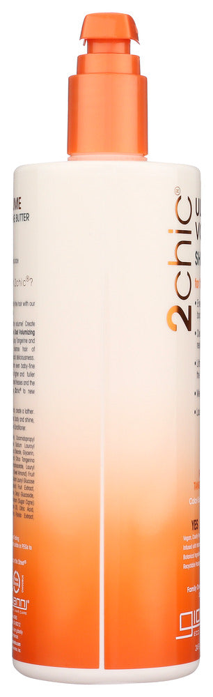 GIOVANNI COSMETICS: 2Chic Tangerine & Papaya Butter Ultra-Volume Shampoo, 24 oz - No Brand For Less 