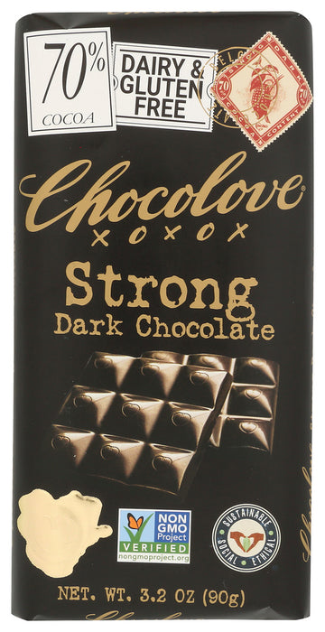 Strong, bittersweet Belgian dark chocolate crafted to deliver an exceptionally smooth experience in dark chocolate
