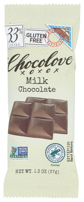 CHOCOLOVE: Mini Milk Chocolate Bar Original, 1.3 oz