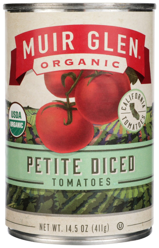 All Muir Glen&reg; tomatoes are grown in the fertile, sun-drenched central valley of California, with no toxic synthetic pesticides or synthetic fertilizers. Taste the difference!