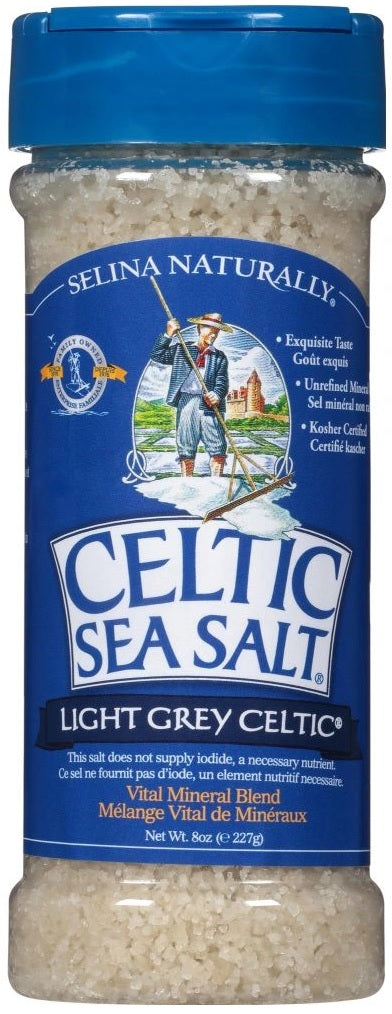 CELTIC: Sea Salt Light Grey Shaker, 8 oz