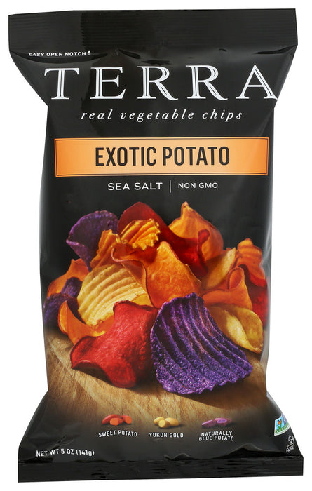 TERRA CHIPS: Exotic Potato Chips Sea Salt, 5.5 oz