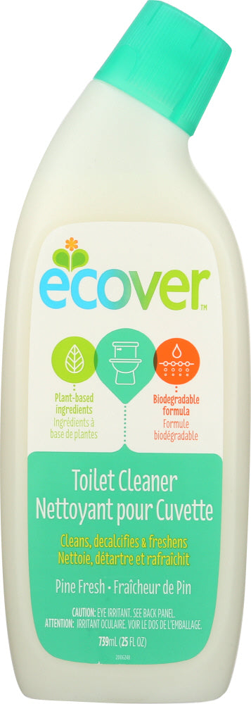 Cleaning toilets is a dirty job. But we created a toilet cleaner to make the task a lot more pleasant. Made with renewable, plant-based ingredients, our biodegradable formula cleans, decalcifies and freshens your bowl with a brush and flush. So the only thing that's left behind is a sparkling shine.