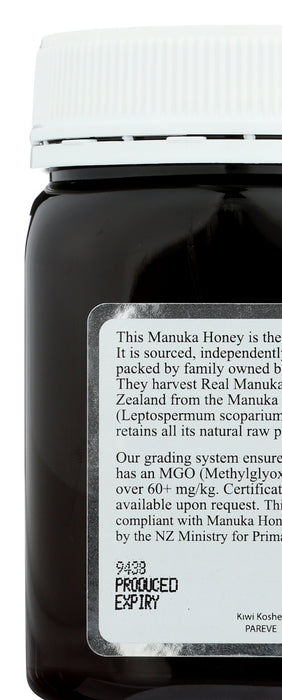 PRI: 100% Raw Certified Manuka Honey Bio Active, 1 lb