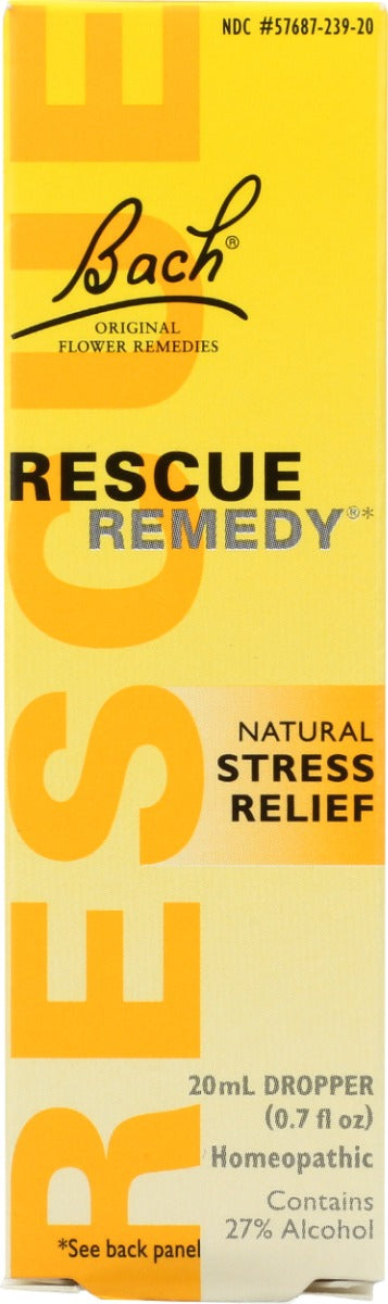 In the original dropper bottle, the RESCUE Remedy formula is the same today as it was when developed more than 80 years ago. Keep at home in your first-aid cabinet or in your desk at work for easy, discreet stress relief.
Four drops are all you need to feel the calming effects of RESCUE&reg; Remedy.
Available in 10ml &amp; 20ml Bottle