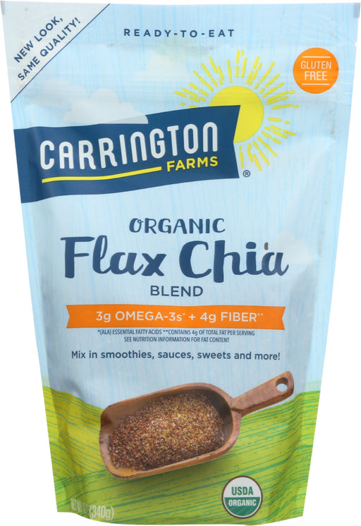 
Carrington Farms Flax Chia blend is the ultimate in "Superfood" Flax Products.