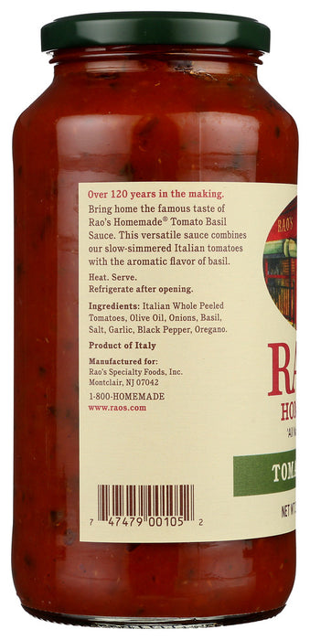 RAOS: Homemade Tomato Basil Marinara Sauce, 24 Oz