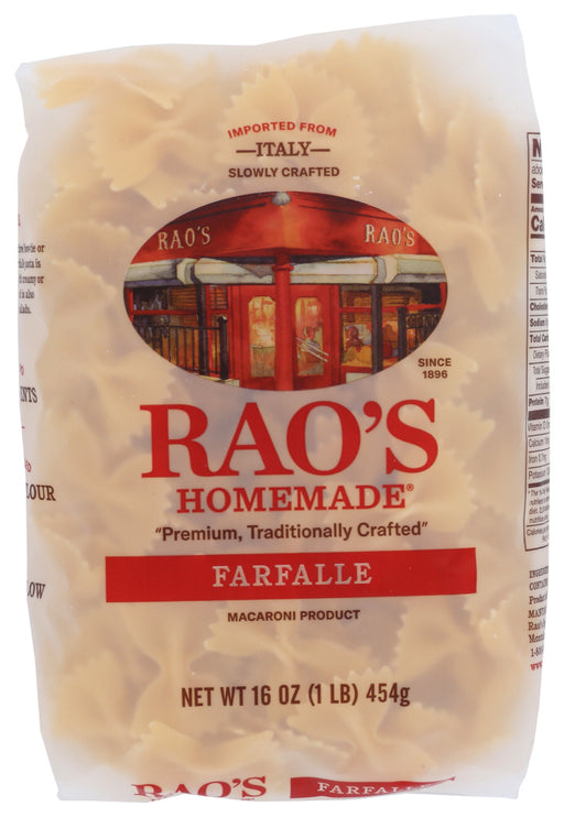 RAOS: Pasta Farfalle, 16 oz