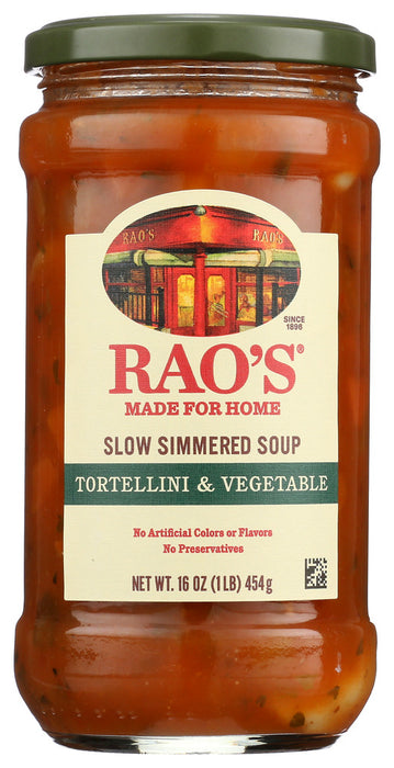 RAOS: Tortellini & Vegetable Soup, 16 oz