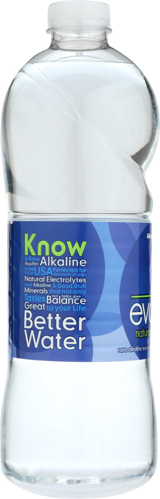 EVAMOR: Naturally Alkaline Artesian Water, 64 oz - No Brand For Less 