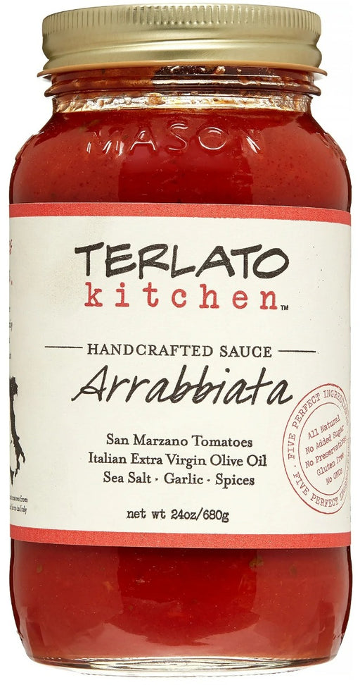 TERLATO KITCHEN: Sauce Arrabbiata Small Batch, 24 oz