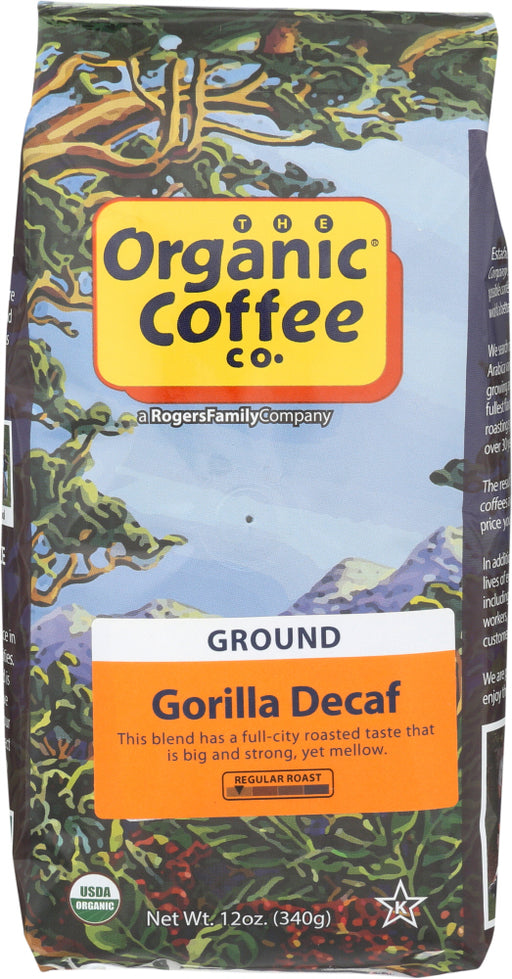 Description
Roasted from a mixture of Central and South American beans, this blend has a full-city roasted taste that is big and strong, yet mellow. You may not even notice that it is decaf. Perfect with dessert, cakes, and cookies. This 100% organic and shade-grown coffee is decaffeinated using the Natural Water Process.