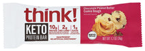 THINK: Chocolate Peanut Butter Cookie Dough Keto Protein Bar, 1.2 oz