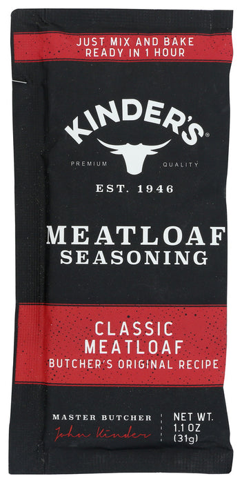 KINDERS: Seasoning Meatloaf, 1.1 OZ