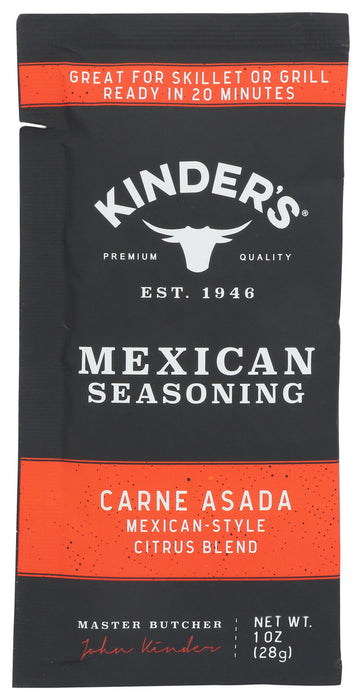 KINDERS: Seasoning Carne Asada, 1 OZ