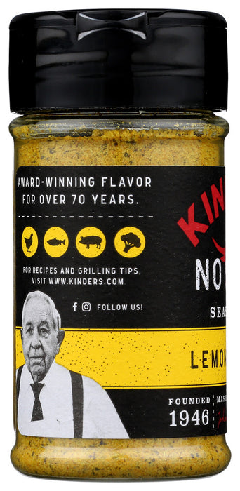 KINDERS: Spice No Salt Lemon Pepper, 2.6 OZ