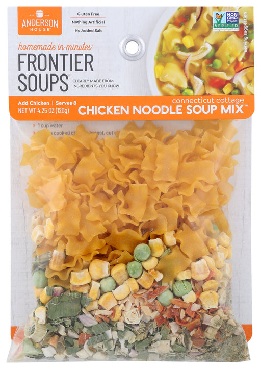 FRONTIER SOUP: Connecticut Cottage Chicken Noodle Soup Mix, 4.25 oz - No Brand For Less 