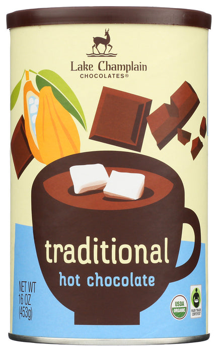 LAKE CHAMPLAIN CHOCOLATE: Hot Chocolate Traditional, 16 oz