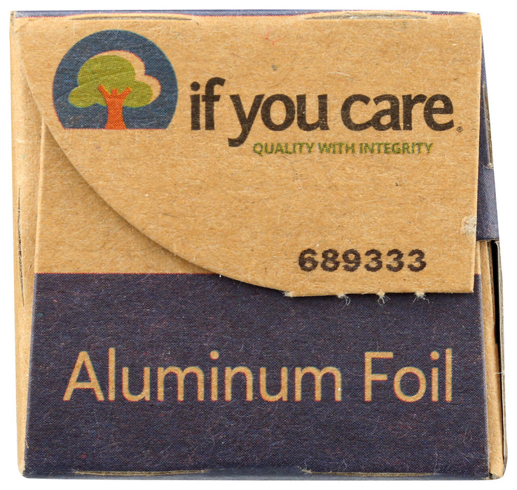 IF YOU CARE: 100% Recycled Aluminum Foil 50 sq ft, 1 ea