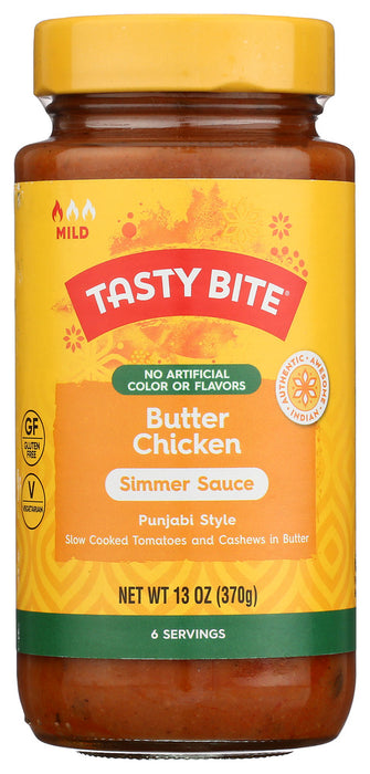 TASTY BITE: Butter Chicken Simmer Sauce, 13 oz