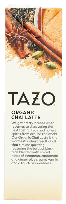 TAZO: Organic Chai Latte Black Tea Concentrate, 32 oz