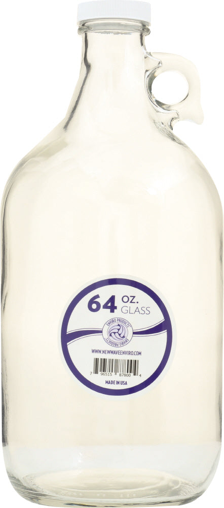 ENVIRO: Glass Bottle Half Gallon, 1 ea