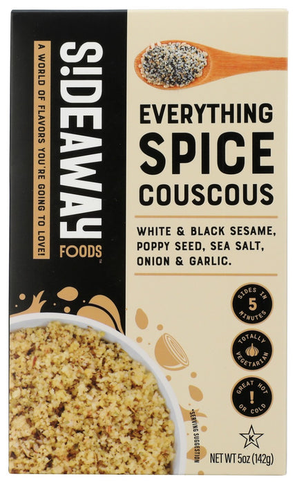 SIDEWAY FOODS: Everything Spice Couscous, 5 oz