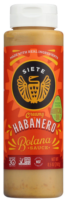 SIETE: Habanero Botana Sauce, 8.5 oz