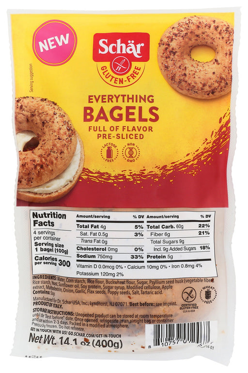 SCHAR: Everything Bagels, 14.1 oz