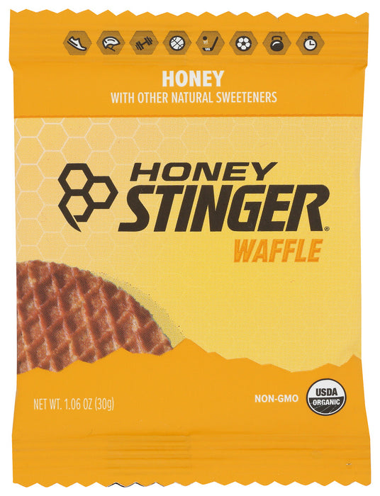 A thin layer of our classic honey sandwiched between two thin waffles. Our number one selling waffle flavor will satisfy your taste buds and keep you going as an afternoon snack, during your favorite activity or go great with your cup of coffee or tea. Certified USDA organic..