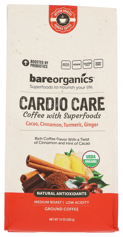 BAREORGANICS: Coffee Ground Cardio, 10 OZ