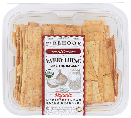 FIREHOOK: Everything Like The Bagel Crackers, 8 oz