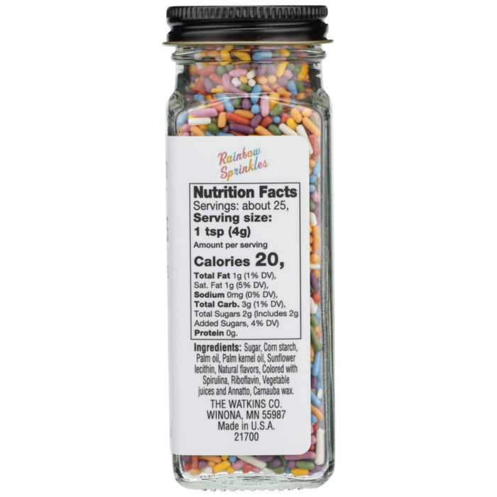 WATKINS: Rainbow Sprinkles, 3.4 oz