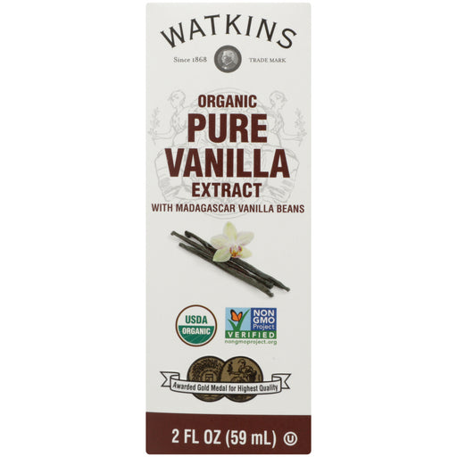 WATKINS: Organic Pure Vanilla Extract, 2 fo