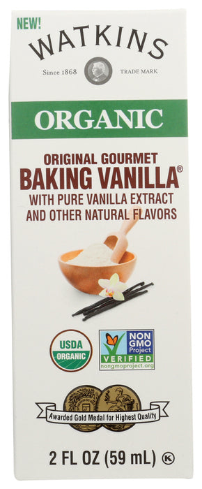 WATKINS: Organic Original Gourmet Baking Vanilla, 2 fo