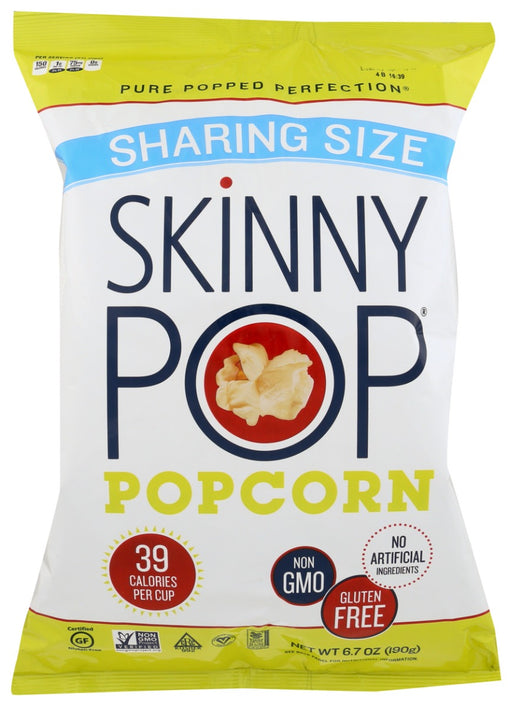 SKINNY POP: Popcorn Original Sharing Size, 6.7 oz