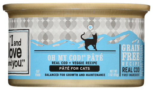 IANDLOVEANDYOU: Can Food Oh My Cod Pate in Can, 3 oz