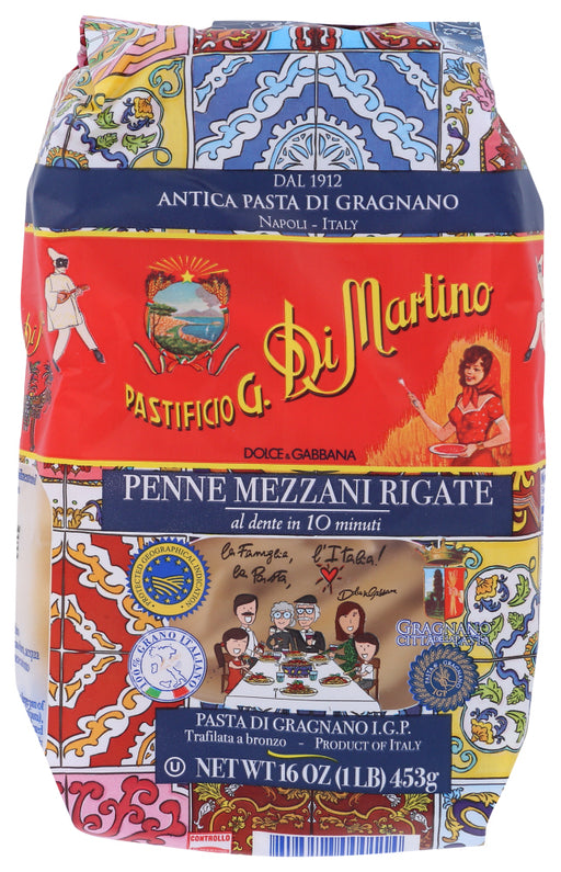 DI MARTINO: Pasta Penne Rigate, 1 lb - No Brand For Less 