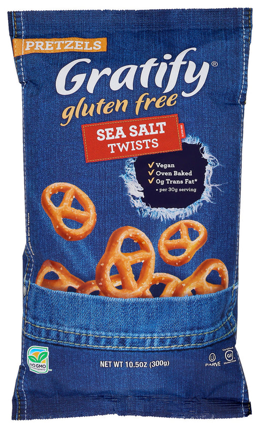 GRATIFY: Pretzel Twist Gluten Free, 10.5 oz