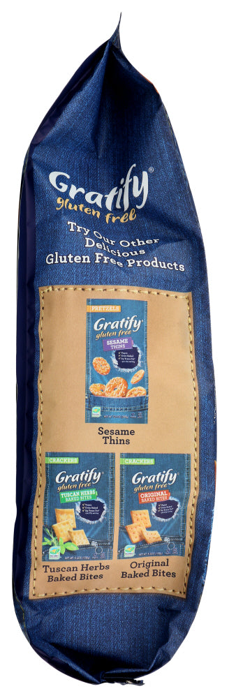 GRATIFY: Pretzel Sticks Gluten Free, 10.5 oz - No Brand For Less 