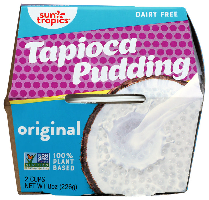 SUN TROPICS: Original Tapioca Pudding, 8 oz